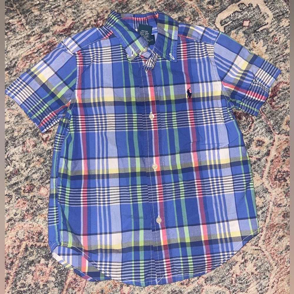 Polo by Ralph Lauren Multicolor Plaid Kids Shirt